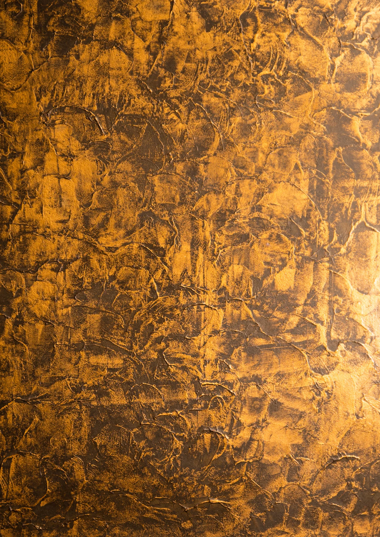 Gold-Bronze Struktur — Exklusives Panel