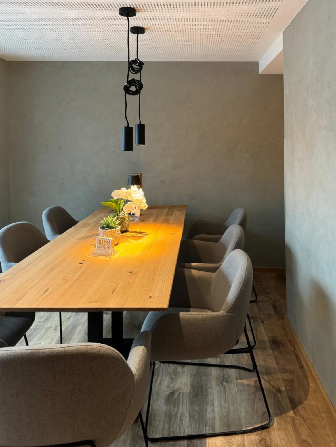 Marmorputz Tagungsraum